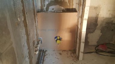 Vorwandinstallation verkleidet Vorwandinstallation verkleidet