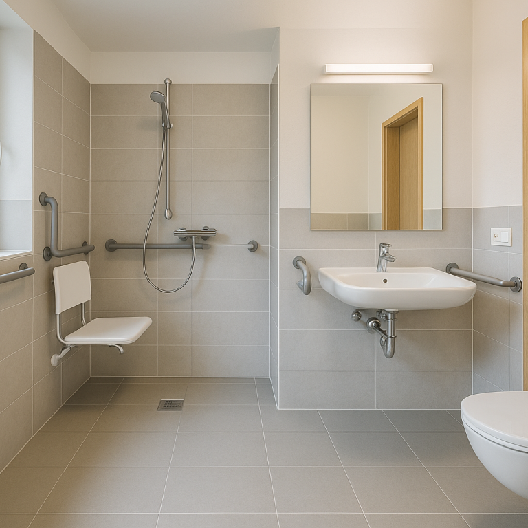 Barrierefreies Badezimmer – Selbstständigkeit beginnt im Alltag