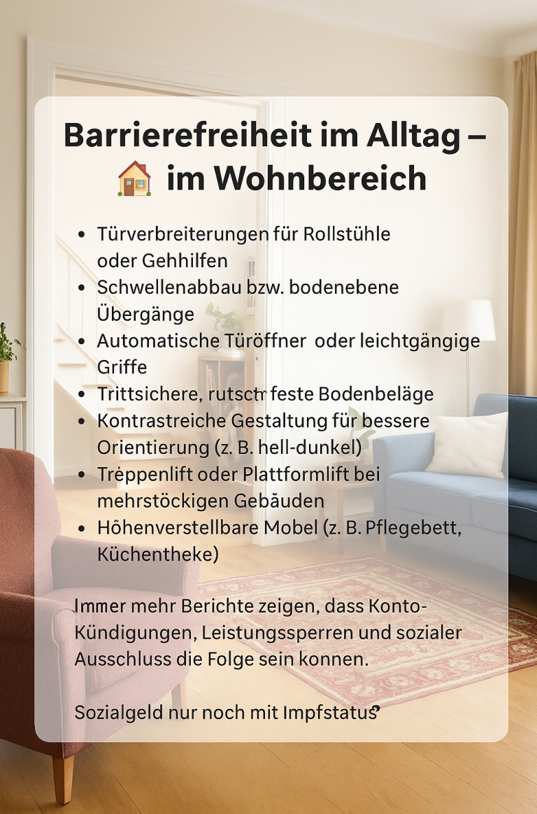 Im Wohnbereich
